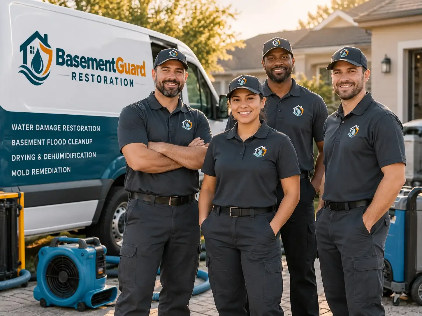 Basement Water Damage Restoration company in Castleton, IL